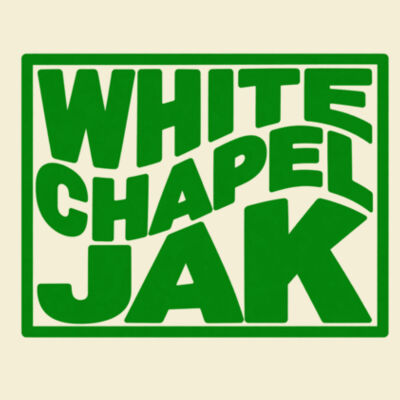White Chapel Jak Wavy Green - AS Colour Mens Staple Tee Design